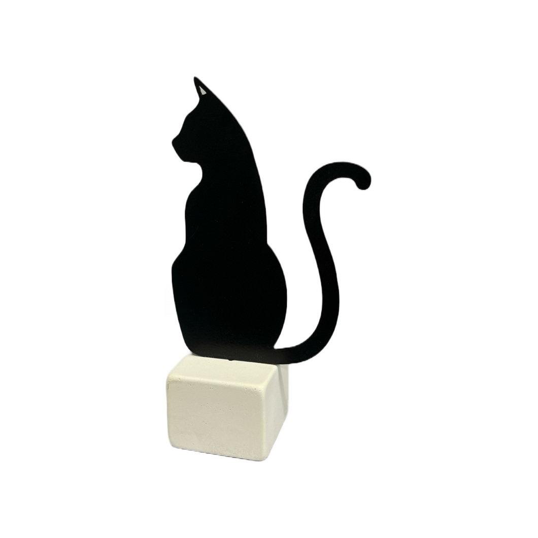 Steel Free-Standing Cat (free USA shipping included)