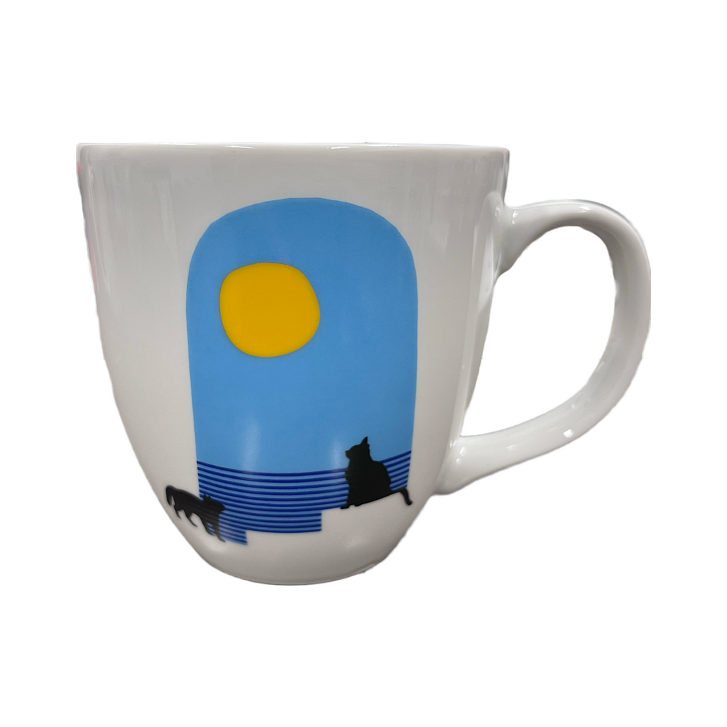 Ceramic Cats in the Sun Mug (free USA shipping included)