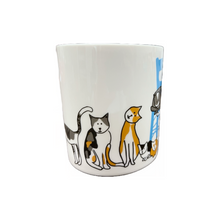 Load image into Gallery viewer, Ceramic Cats All So Lovely Color Mug (free USA shipping included)
