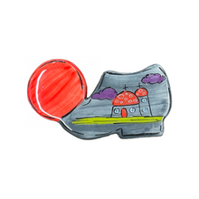 Load image into Gallery viewer, Ceramic Tsarouhi Magnet: multiple designs (free USA shipping included)
