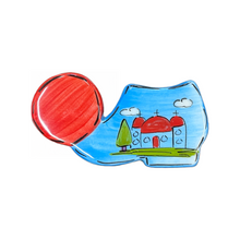 Load image into Gallery viewer, Ceramic Tsarouhi Magnet: multiple designs (free USA shipping included)
