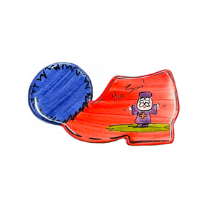 Ceramic Tsarouhi Magnet: multiple designs (free USA shipping included)
