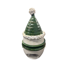 Load image into Gallery viewer, Ceramic Hollow Snowman Votive—3 color choices (free USA shipping included)
