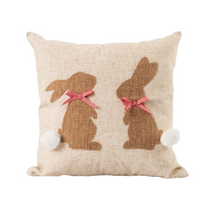 Load image into Gallery viewer, Cottontail Bunny Pillow Cover (free USA shipping included)
