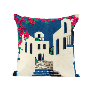 “Naoussa" Pillow Cover (free USA shipping included)