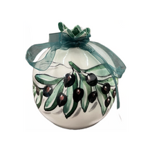 Load image into Gallery viewer, Ceramic Pomegranate with Olives Design (free USA shipping included)
