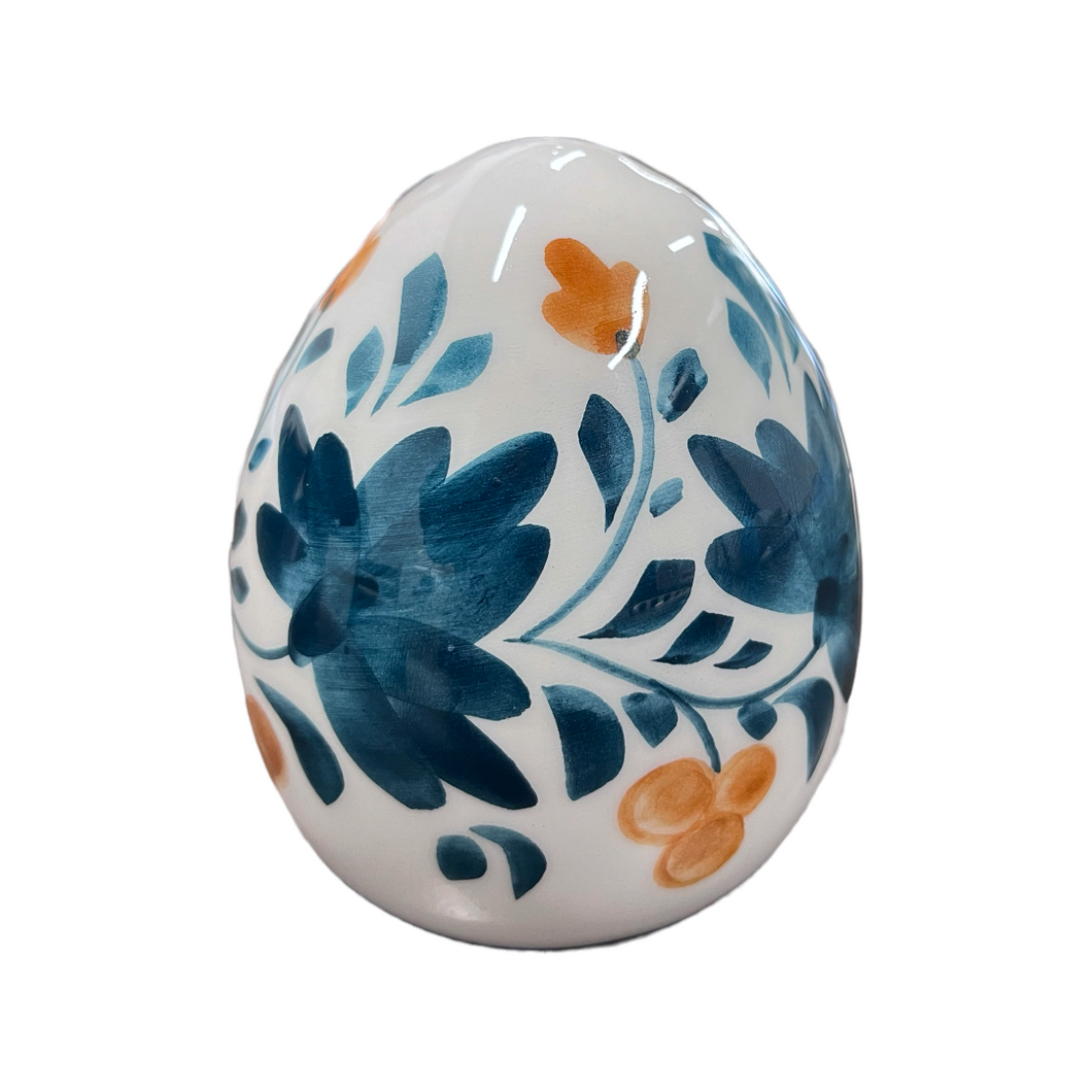 Easter Ceramic Egg (free USA shipping included)