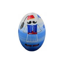 Load image into Gallery viewer, Easter Wooden Egg Evzone with Καλό Πάσχα (free USA shipping included)
