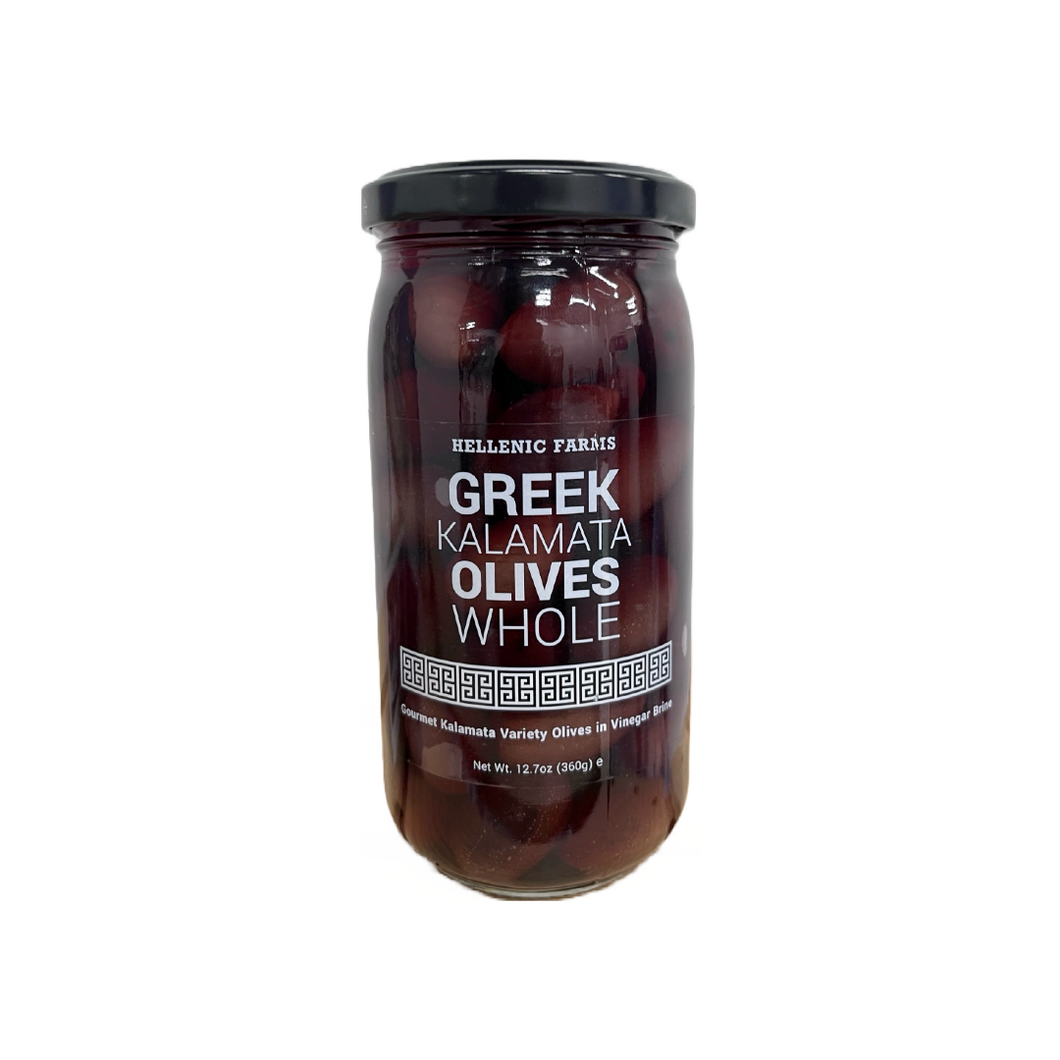 Hellenic Farms Whole Kalamata Olives (free USA shipping included)