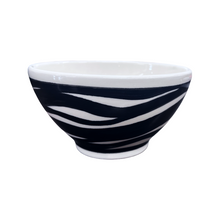 Load image into Gallery viewer, Ceramic Black Stripes Bowl
