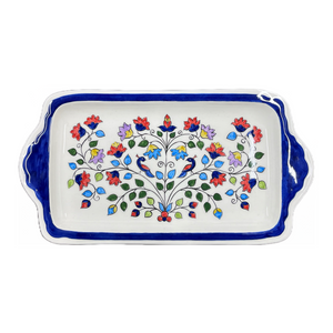 Ceramic Tray with Handles (free USA shipping included)