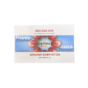 Optima Foods Red Egg Dye (free USA shipping included)