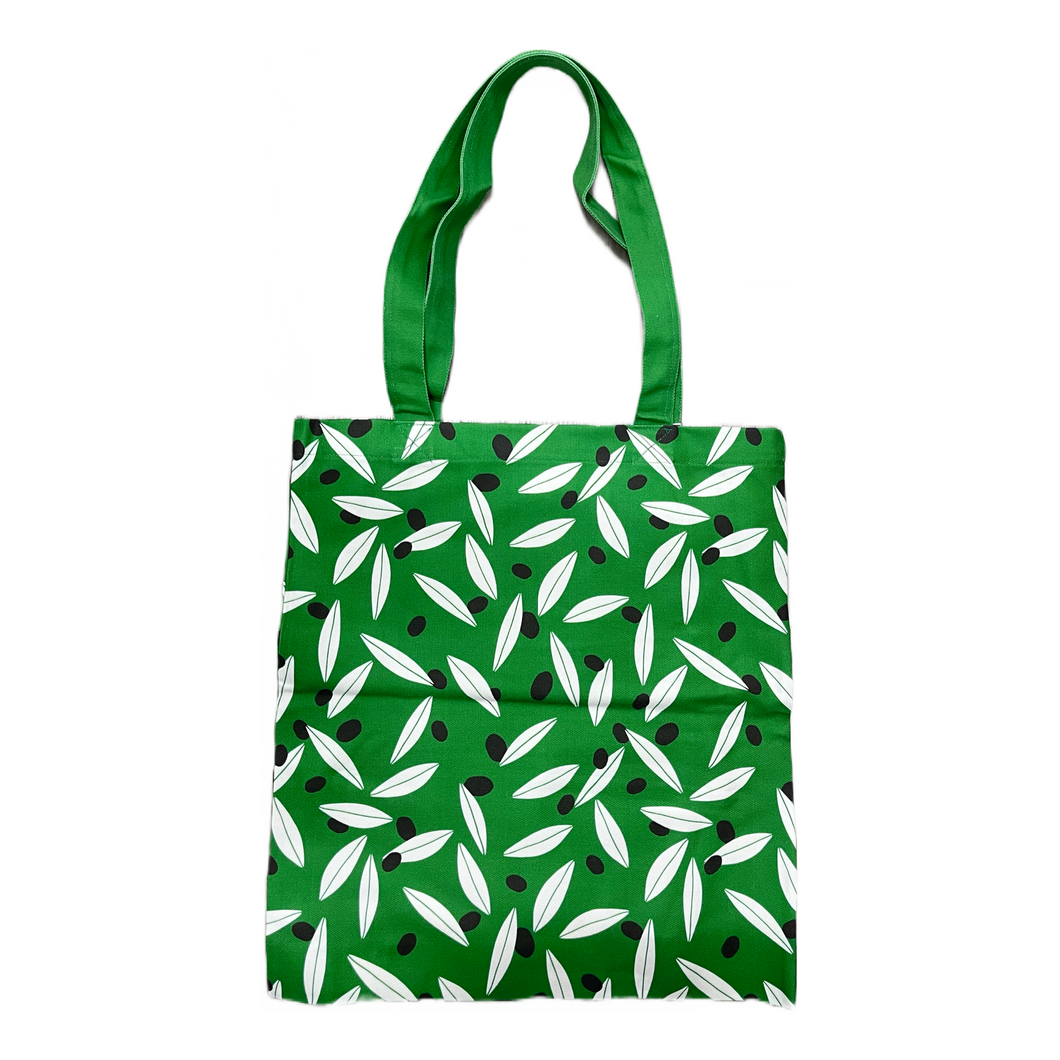 Cotton Tote Bag Olives Design (free USA shipping included)