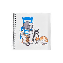 Load image into Gallery viewer, Greek Cats Notebook (free USA shipping included)
