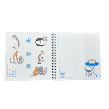 Load image into Gallery viewer, Greek Cats Notebook (free USA shipping included)
