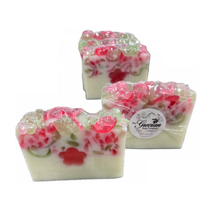 Goats Milk Summer Bloom Soap (free USA shipping included)