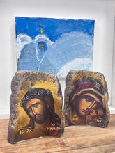 Load image into Gallery viewer, Stone-like Standing Icon—Christ the Bridegroom or Theotokos

