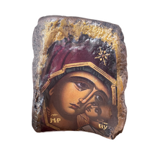 Load image into Gallery viewer, Stone-like Standing Icon—Christ the Bridegroom or Theotokos
