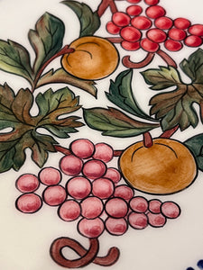 Ceramic Square Plate Fruits (free USA shipping included)