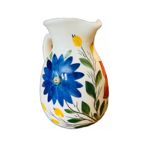 Ceramic Floral Jug (free USA shipping included)