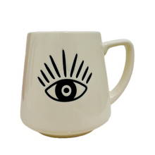 Load image into Gallery viewer, Ceramic Mati/Eye Etched Mug
