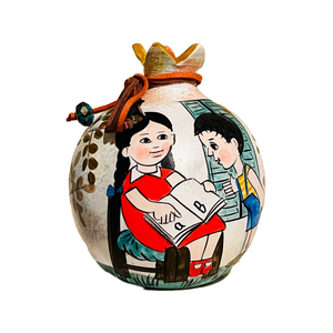 Ceramic “Alphavitario” Pomegranate (Available in 2 designs)