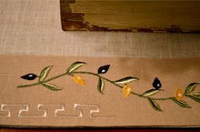 Load image into Gallery viewer, &quot;Kitrina” Embroidered Table Runner
