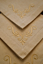 Load image into Gallery viewer, Embroidered Dinner Napkin (2 color choices)
