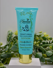 Load image into Gallery viewer, Travel Size Goats Milk 2.2oz Lotion Tube (free USA shipping included)
