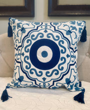 Load image into Gallery viewer, “Maritina” Pillow Cover (free USA shipping included)
