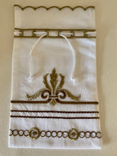 Load image into Gallery viewer, Sevasti Embroidered Pouch (2 color choices)

