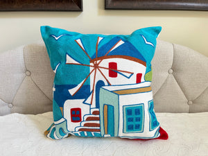 "Mykonos" Pillow Cover