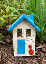 Load image into Gallery viewer, Ceramic House Votive Holder - 2 sizes, multiple designs (sold individually)
