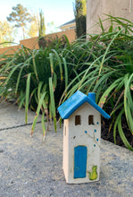 Load image into Gallery viewer, Ceramic House Votive Holder - 2 sizes, multiple designs (sold individually)
