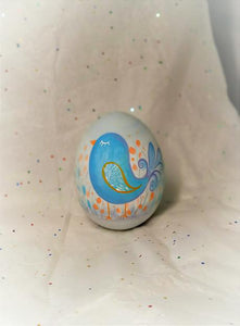 Easter Wooden Egg Blue Bird (free USA shipping included)