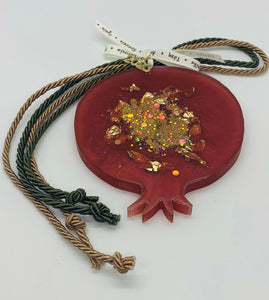 Resin Pomegranate (Multiple Design/Color Choices)