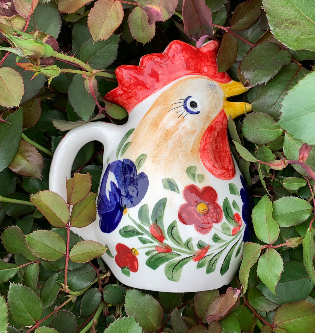 Ceramic Rooster Jug (Multiple sizes and designs)