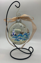 Load image into Gallery viewer, Glass Greek Island Bauble

