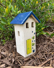 Load image into Gallery viewer, Ceramic House Votive Holder - 2 sizes, multiple designs (sold individually)
