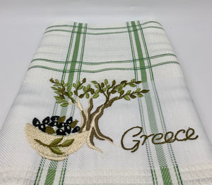 Embroidered Kitchen Towel (Multiple choices: see description for options)