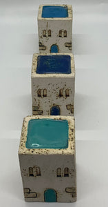 Cycladic Stoneware House- 3 colors