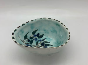 Small Teardrop/Boat Ceramic Bowl