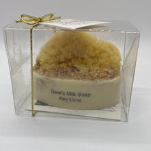 Load image into Gallery viewer, Goats Milk Embedded Sea Sponge Soap (3 scent choices)
