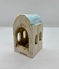 Load image into Gallery viewer, Stoneware Church Votive Holder (4 color choices, 2 sizes)
