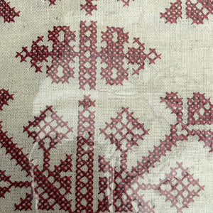 Stavroula Cross-Stitch Runner (Multiple size and color choices)