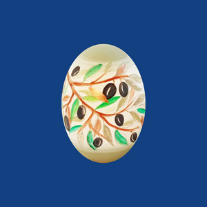 Olives Solid Wood Egg (2 size choices)