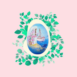 Island Harbor Solid Wood Egg