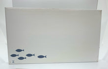 Load image into Gallery viewer, Beechwood Painted Tray with Fish Design
