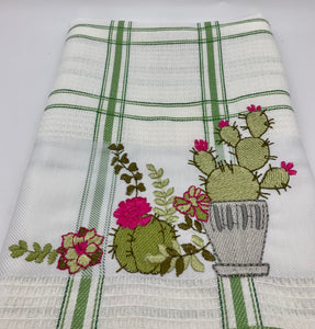 Embroidered Kitchen Towel (Multiple choices: see description for options)