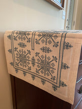 Load image into Gallery viewer, Stavroula Cross-Stitch Runner (Multiple size and color choices)
